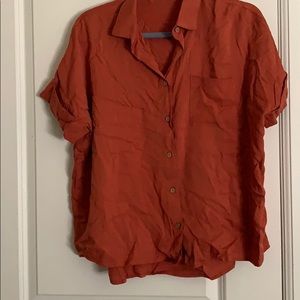 Burn Orange Blouse